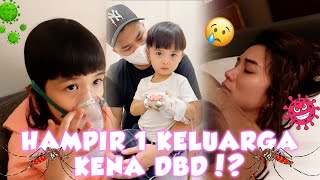 PERTAMA KALI DANTE DI INFUS DAN TEST DARAH❗1 KELUARGA HAMPIR KENA DBD❗❓ [upl. by Ivonne862]