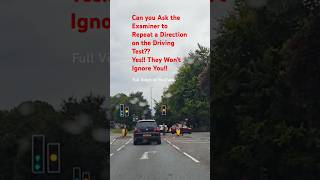 Driving Test Tips Can you Ask the Examiner to Repeat Directions on the Driving Test shorts video [upl. by Georglana]