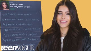 Madison Beer Creates The Playlist of Her Life  Teen Vogue [upl. by Blithe]