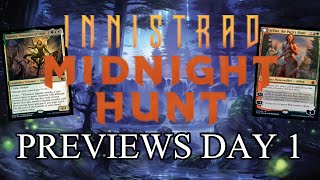 Innistrad Midnight Hunt Previews Day 1 Arlinn Decay DayNight Coven and More Mtg [upl. by Doniv]