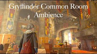 Exploring Gryffindor Common Room  Hogwarts Legacy Tour ambience [upl. by Arin]