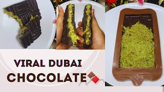 DUBAIS Most Viral CHOCOLATE Sensation  Diwali Special Chocolate [upl. by Nwahsek]