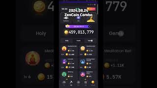 20240824 Zen coin  Daily Combo [upl. by Stesha]