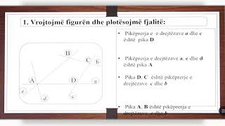 3 02 038  Java e tetë  Matematikë  detyra lidhur me drejtëzat normale dhe paralele [upl. by Rosenberg874]