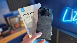 Tudia MergeGrip Case for Pixel 9 Pro Fold Review  BuiltIn Screen Protector [upl. by Dayiz]