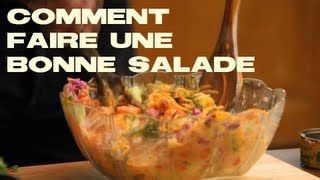 Comment Faire une bonne salade composée maison [upl. by Willamina]