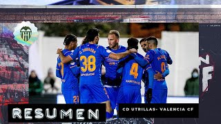 EL VALENCIA CF SUPERA AL CD UTRILLAS Y AVANZA A LA SIGUIENTE RONDA DE LA COPA DEL REY 03 [upl. by Eimmot516]