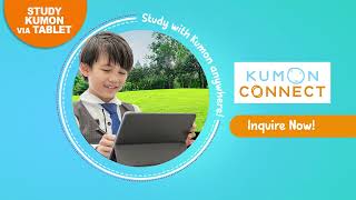 Study Kumon anywhere with KUMON CONNECT [upl. by Birmingham]