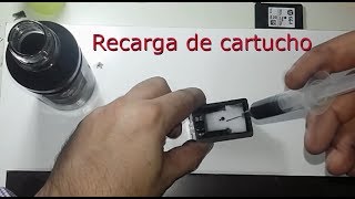 Recarregar Cartucho HP664 e transformar em HP664XL [upl. by Bennett877]