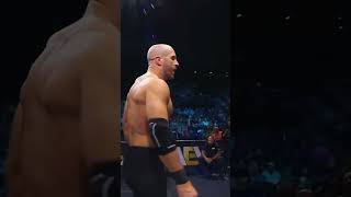 ClaudioCastagnoli with The Giant Swing into the steel steps during AEWDynamite [upl. by Lauraine831]