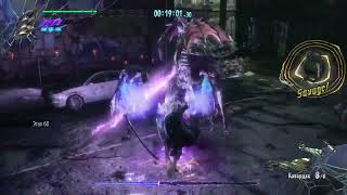 Taking hell cainas to Cavaliero Angelo boss fight  Devil May Cry 5 [upl. by Latsyrk]