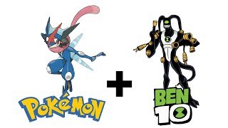 Pokemon And Ben10 Fan Art Fusion 2 [upl. by Amorete]