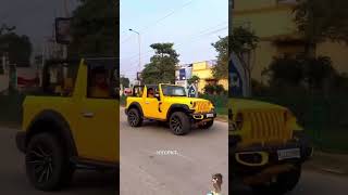 Thar 🆚 safari power 💥🔥🚀 automobile thar safari shorts power offroad 4x4 mahindra [upl. by Yecram]