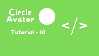 Circle Avatar Tutorial  10 [upl. by Jessie937]