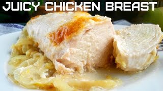 Chicken breast with onions and mayonnaise in the oven Chicken fillet in mayonnaise [upl. by Asirrak]