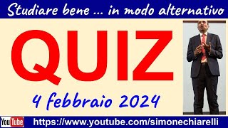 Simone Chiarelli  Quiz in diretta  partecipa 422024 [upl. by Tatia]