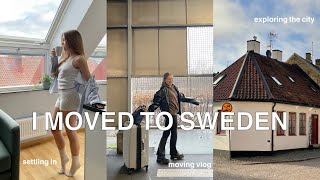 I moved to Sweden for exchange 🇸🇪  exploring Lund starting classes weekend trip to Copenhagen [upl. by Ezara]