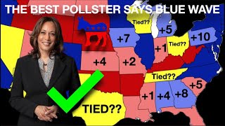 The Nations BEST POLLSTER Predicts KAMALA HARRIS Will Win The Election [upl. by Grantham]