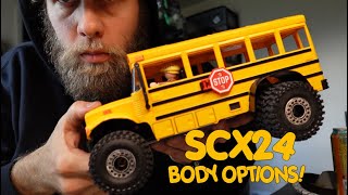 TONS of UNIQUE SCX24 body options [upl. by Idnil]