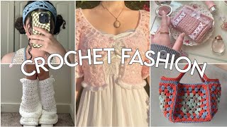 Crochet Fashion ✨  Crochet clothes and accessories 👗🧣 [upl. by Auoz]