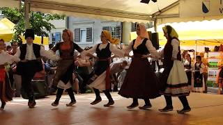 国際フォークダンス大会 セルビア2 Serbian folk dance 2016 0703 [upl. by Arayk]