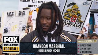 Brandon Marshall talks about what makes Travis Hunter special amp UCFs culture  Big Noon Kickoff [upl. by Lahcim]