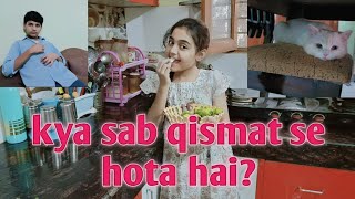 Kya sab qismat se hota hai  Hasan ne school se ate hi kya kiya  Indian Mom vlog sisbrovlogs4539 [upl. by Medrek]