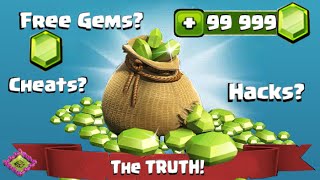 Clash of Clans Hack Cheats Free Gems  The TRUTH [upl. by Junko763]