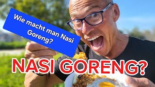 Wie macht man Nasi Goreng Für meine Deutsche Freunde [upl. by Beaner]