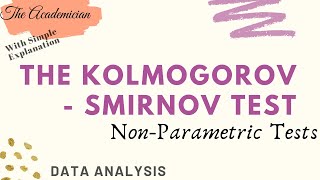 DAXX The Kolmogorov  Smirnov test for two samples and single sample using R Language [upl. by Rennat381]