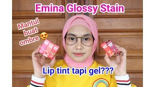 Emina Glossy Stain Swatch [upl. by Amalia]