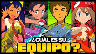 ¿Cuáles son los EQUIPOS POKÉMON de los COMPAÑEROS de ASH 🤔  ¿Quién tiene MEJOR EQUIPO ✨ [upl. by Humberto174]