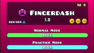 Fingerdash 10 Fixed  Geometry Dash [upl. by Timmons32]