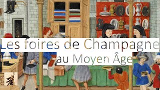 Les foires de Champagne au Moyen Âge [upl. by Oler]