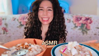 ASMR comiendo pozole🇲🇽 mukbang [upl. by Aicrag104]