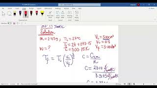 How to Calculate the ADIABATIC WORKDONE by Gas in an Adiabatic Reversible Expansion  PHYSICAL CHEM [upl. by Soelch]