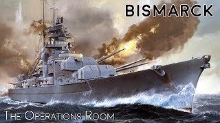 Sinking of the Battleship Bismarck  Animated [upl. by Whitman]