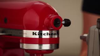 How to use Juicer and Sauce Stand Mixer Attachment KitchenAid [upl. by Aehsa]