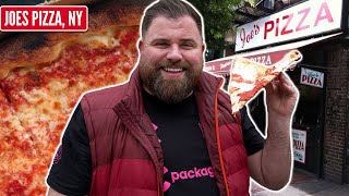 Joes Pizza Review  World Famous Pizzeria In NYC [upl. by Nairb]