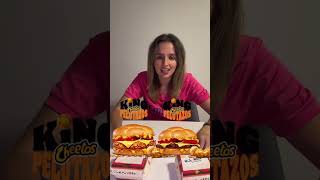 PROBANDO LAS NUEVAS HAMBURGUESAS DE PELOTAZOS viralvideo comida new [upl. by Nnaoj]