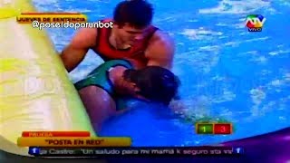 COMBATE Mario Irivarren Golpea a Israel con la Rodilla 101013 [upl. by Alliw587]