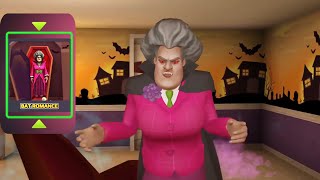 المدرسة الشريرة مرحلة التابوت  مقلب الثوم  Scary Teacher 3D Level Bat Romance [upl. by Salakcin]