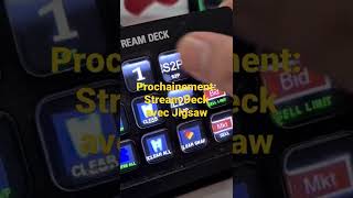 Configuration Stream Deck avec le carnet dordre du Jigsaw [upl. by Alimac]