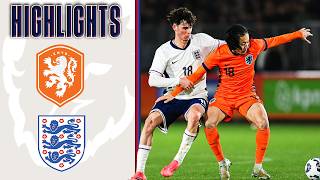 Dane Scarlett Superb Diving Header  Netherlands U21 v England U21  Friendly  Highlights [upl. by Alverson]