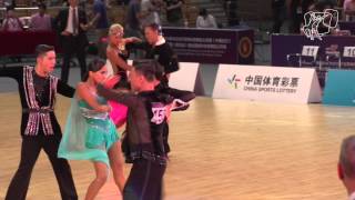 Simachev – Klokotova RUS  2014 GS LAT Wuhan R2 PD  DanceSport Total [upl. by Ardisj169]