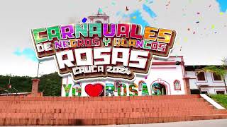 Carnaval de Negros y Blancos ROSAS CAUCA 2024 [upl. by Ankeny]