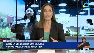 ESPACIO AGROPECUARIO CERRÓ LA CIIE DE CHINA CON MEJORES PRECIOS PARA ARGENTINA [upl. by Sundin106]