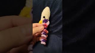 crocheted worry worm [upl. by Lehcin]