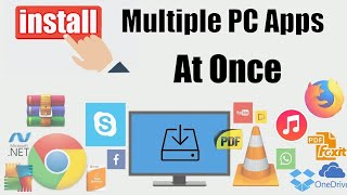 Using Ninite Install Multiple PC Software in just one Click  Hindi  Urdu [upl. by Bearce]