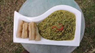 Sauce de feuilles de manioc aux arachides kweem [upl. by Efioa300]